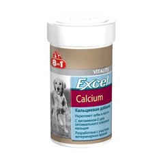 Кальцій 8in1 Excel Calcium для собак таблетки 155 шт (00-00026472)
