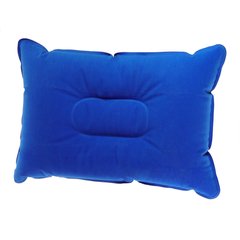 Надувная подушка для кемпинга, синяя