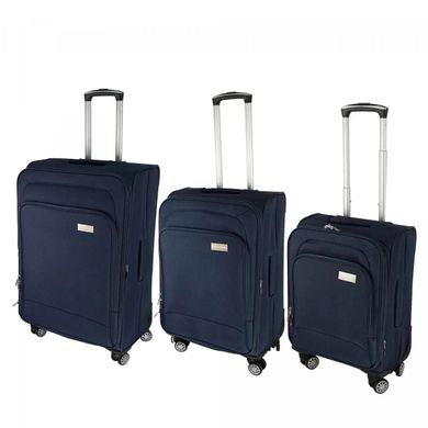 Набор чемоданов 3 шт, синий