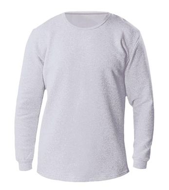 Термо-футболка мужская с длинным рукавом, серая XL