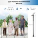 Складана тростина для ходьби AIRM HEALTH нековзка (8752)