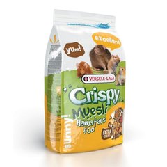 Зернова суміш корм для хом'яків, щурів, мишей, піщанок КРІСПІ МЮСЛІ ХОМ'ЯК Crispy Muesli Hamster 1 кг Versele-Laga (617212)