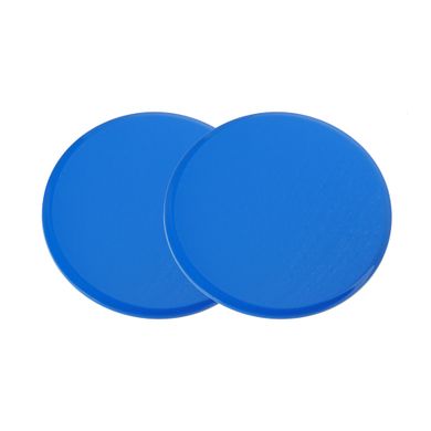 Фитнес диски для глайдинга, синие