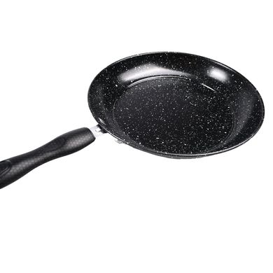 Сковорода з мармуровим покриттям без кришки (8396)