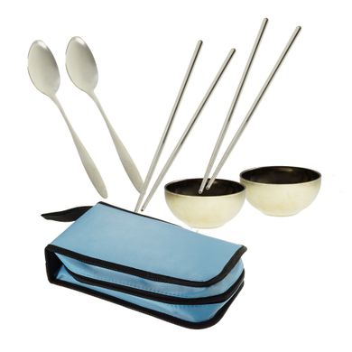 Набор посуды для пикника в сумке на 2 персоны (6001)