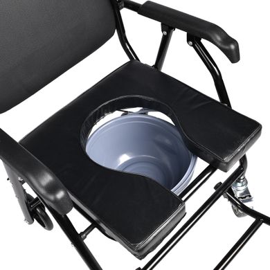 Кресло-каталка с санитарным оборудованием (8552)