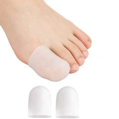 Защитные колпачки закрытого типа на большие пальцы ног силиконовые (8411)