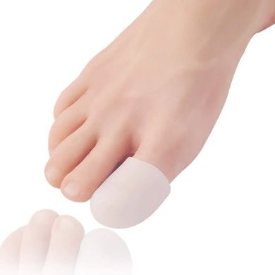 Защитные колпачки закрытого типа на большие пальцы ног силиконовые (8411)
