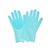 Силіконові рукавички для миття посуду, м'ятні (5594)