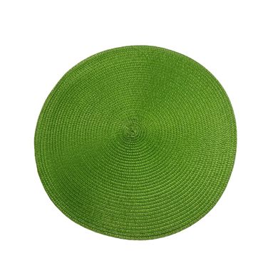 Комплект з 4-х круглих сервірувальних килимків, салатовий (75030001)