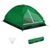 Палатка для кемпинга двухместная, зеленая (6023)