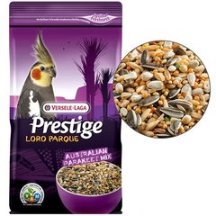 Повнораційний корм Versele-Laga Prestige Loro Parque Australian Parakeet Mix для великих австралійських папуг 1 кг (5410340222249) 222249