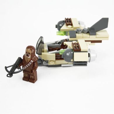 Конструктор Lepin Star Wars, аналог LEGO 93 предмета Боевой Корабль Вуки (4855)