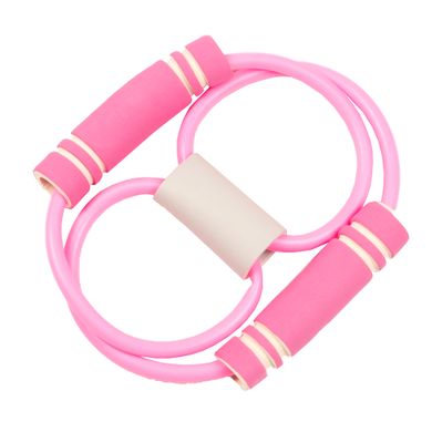 Резинка эспандер для фитнеса, розовая