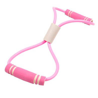 Резинка эспандер для фитнеса, розовая