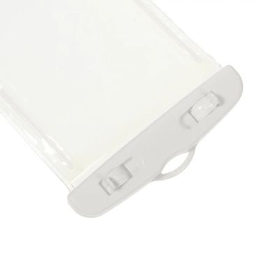 Чехол для телефона водонепроницаемый, белый с прозрачным (46630017)