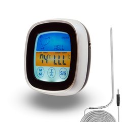 Электронный термометр для мяса с ЖК дисплеем (5982)