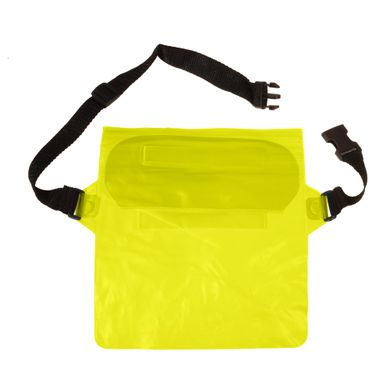Поясная сумка чехол Supretto водонепроницаемая, желтая (71390002)