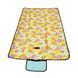 Раскладной коврик для пикника 145х80 см, желтый (55340003)