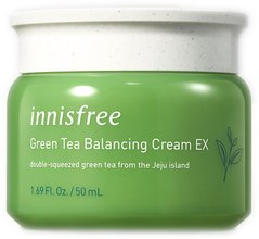 Крем для обличчя Innisfree Green Tea Balancing Cream EX
