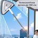 Швабра трикутна для миття вікон Supretto обертова, біла (9378)