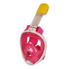 Маска для снорклинга Easybreath, розовая L/XL (5050)