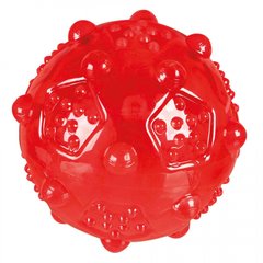 Іграшка для собак Trixie М'яч із шипами з пищалкою 8см (33678)