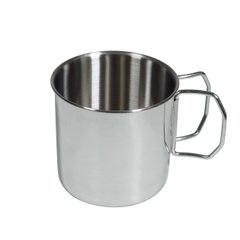 Чашка з неіржавної сталі складана похідна 350 мл (7792)