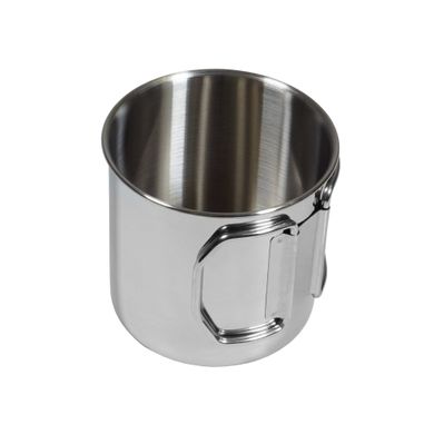 Чашка з неіржавної сталі складана похідна 350 мл (7792)