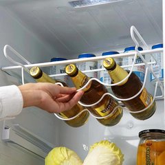 Підвісна полиця для пляшок в холодильник