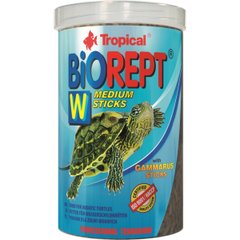 Корм для земноводних та водних черепах Tropical Biorept W 1000 мл/300 г (11366)