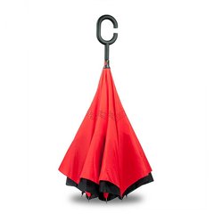 Розумна парасолька Навпаки, червона (4687)