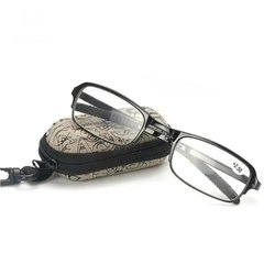 Складні окуляри для читання в чохлі +2,5 діоптрій (5370)
