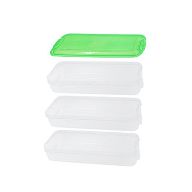 Пластиковый контейнер для продуктов 3 яруса (5671)