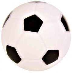 Іграшка для собак Trixie М'яч футбольний з пищалкою 10см (3436)
