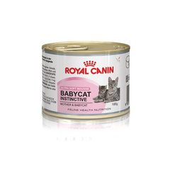 Вологий корм Royal Canin Babycat Instinctive для кошенят до 4 місяців, 195 г (00-00000102)