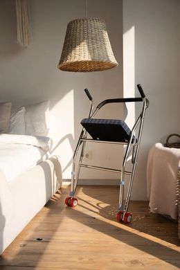 Ходунки складані на колесах AIRM HEALTH із сидінням (7997)