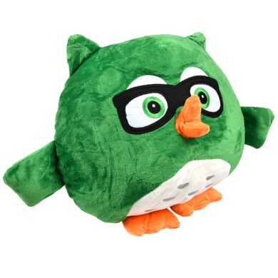 М'яка іграшка-подушка з пледом Сова Барік 3 в 1, зелена (78100004)