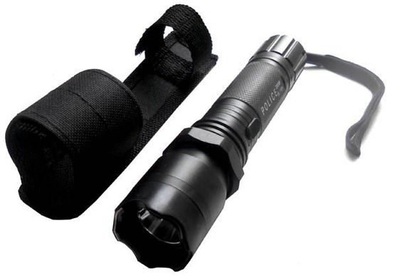 Тактический фонарик с отпугивателем Police (уценка) (C460/1)
