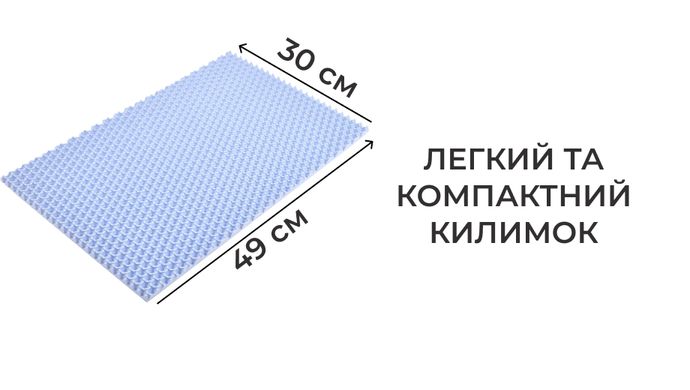 Килимок для сушіння посуду ЕВА 49х30 см (8661)