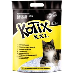 Наповнювач для котячого туалету силикагелевий Kotix 10 л (837608)