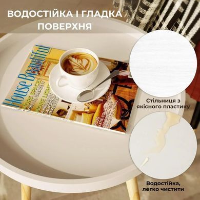 Кавовий столик Supretto круглий (91860001)