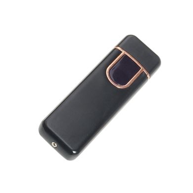 Запальничка сенсорна USB вітрозахисна з дисплеєм (6012)