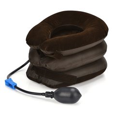 Подушка для вытяжения шейного отдела позвоночника надувная ортопедическая (8211)
