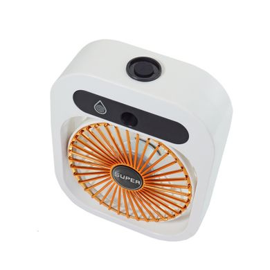 Мини-вентилятор с увлажнением воздуха портативный аккумуляторный Оазис (8162)