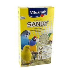 Пісок для птахів Vitakraft Sandy з мінералами Мінеральний поглинаючий 2 кг (11003)