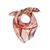Женский платок, розовый (5667)