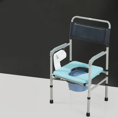 Складаний стілець-туалет регульований по висоті (8023)