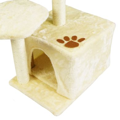 Домик для котов Wellamart с когтеточкой (5975)