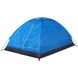 Палатка для кемпинга Supretto двухместная, голубая (6023)